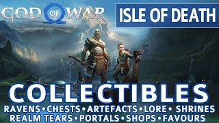 God of War - Isle of Death All Collectible Locations (Ravens, Chests, Artefacts, Shrines) - 100%