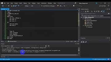 Video assignment  || How to install and set up Visual Studio MASM (2020)