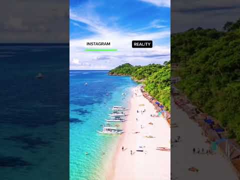 Boracay Island: Expectations VS Reality 🙈🏝️ #philippines
