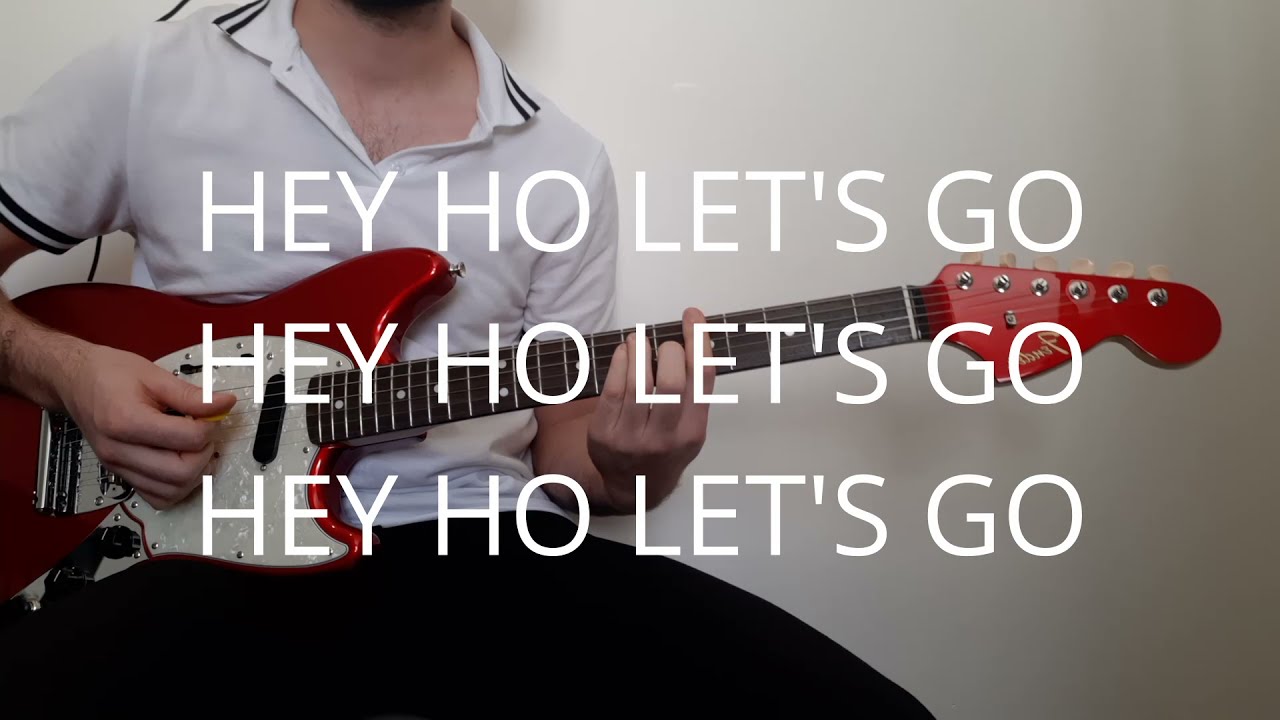 Ramones - BlitzKrieg Bop Guitar Cover