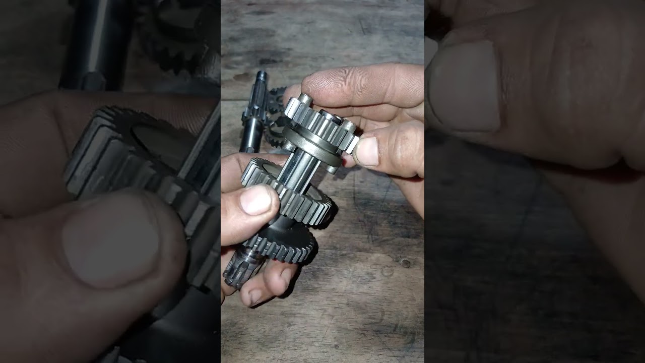 Ensamble de caja de cambió moto Bóxer ct100 