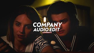 Company (can we be, can we be) - Justin Bieber [edit audio]