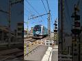 【踏切ASMRカンカン警報機音】池袋第3号を西武40000系電車40155F蓮ノ空女学院と6000系6154Fが通過します。 Japanese Railroad Crossing #shorts