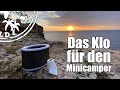 Das Klo mit der geilsten Aussicht!  Die Toilette für Minicamper / Bivvy Loo