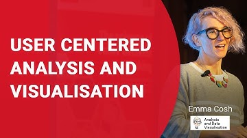 User-centred Analysis and Visualisation
