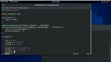 Variadic Templates & Fold Expressions in C++