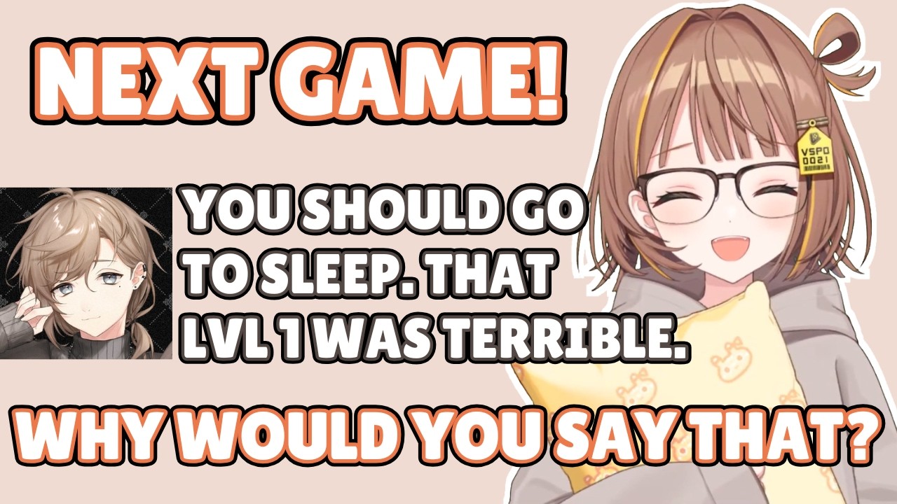 Sleepy Yuuhi wants to play a single LOL custom game [Sendo Yuuhi / VSPO Eng Sub]