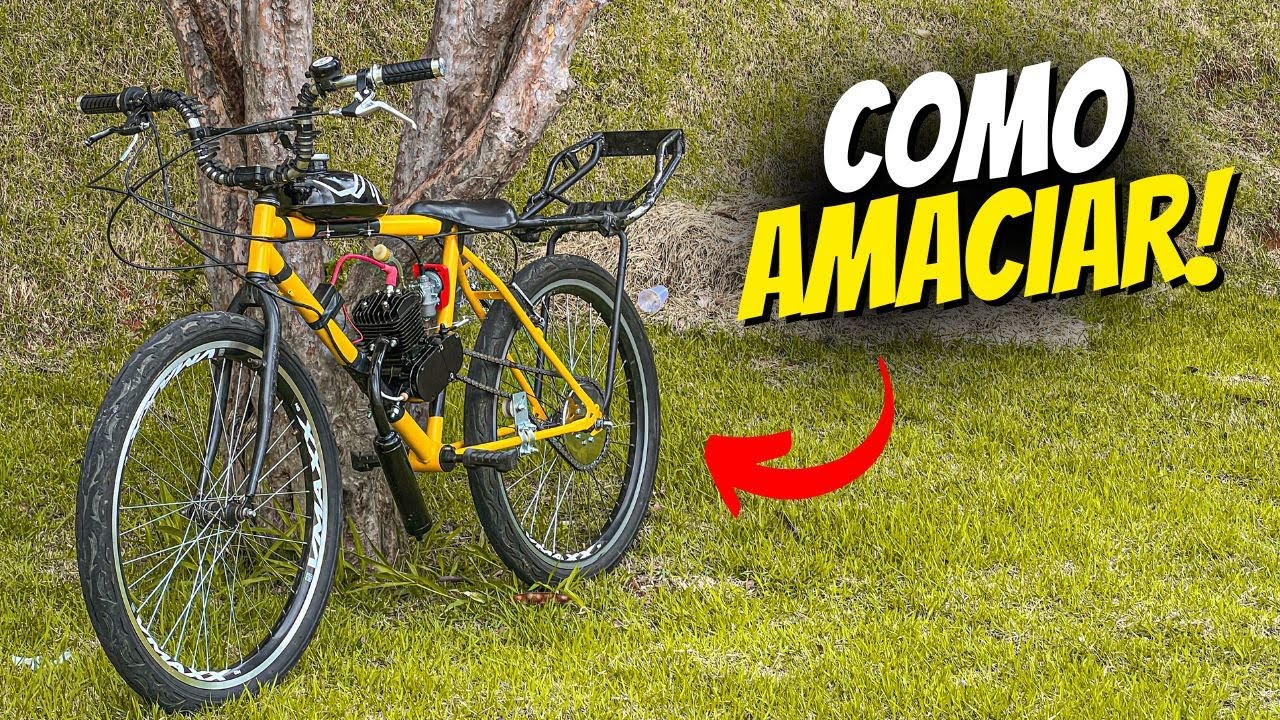 COMO AMACIAR MOTOR DA SUA BIKE MOTORIZADA CORRETAMENTE!!