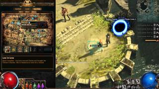 Path of Exile 43 minute solo Merciless Act 3 Level 56 Duelist run part 5