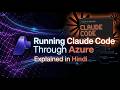 Claude Code ko Azure k Through Run karo — Step by Step Guide 2026