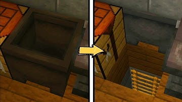 COMPACT Hidden Cauldron Entrance!!(Minecraft Bedrock)