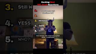 Ranking Best NFL Draft Reactions