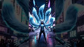 NEON CYBER 5#kitsune #ai