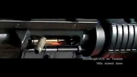 AR15 bolt carrier+ejection in super-slow motion 1200fps