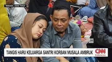 Tangis Haru Keluarga Santri Korban Musala Ambruk