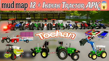 Fs 20 New Biggest 10K Special Indian tractor 😱🔥 Fs 20 Mud map Indian Tractor Mod 🔥💯