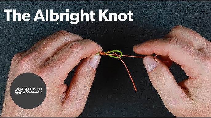 How to Tie the Albright Knot - Best Fishing Knots 