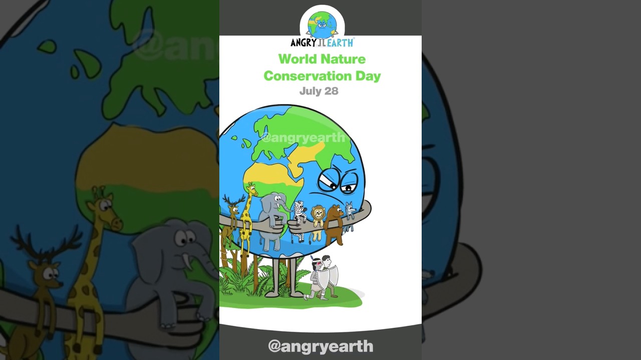 World Nature Conservation Day – July 28 #shorts