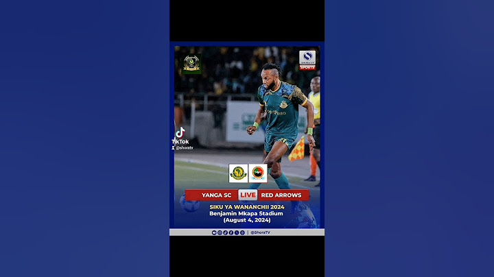 🔴 LIVE : Yanga 0-1 Red Arrows (Yanga Day 2024) #yanga #redarrows