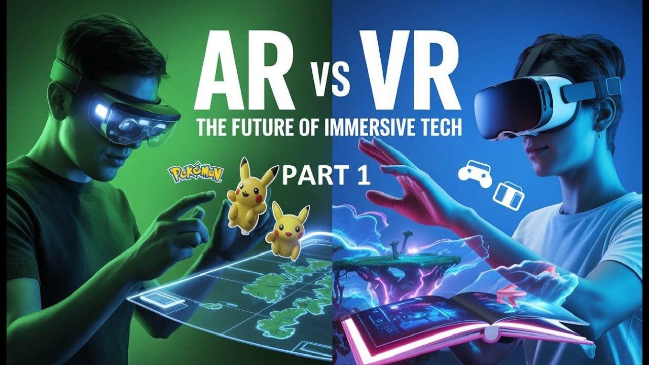 Part 1: AR vs VR: The Future of Immersive Tech II AR और VR: इमर्सिव ...