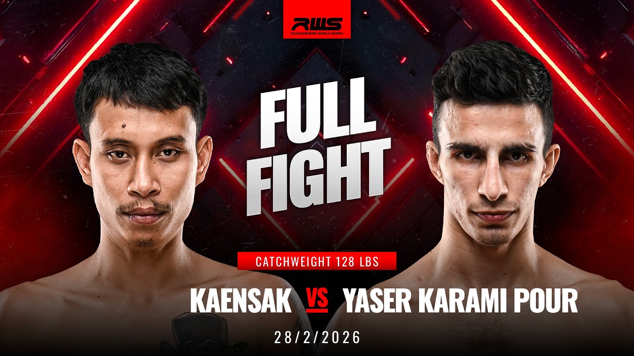 Kaensak Jitmuangnon vs Yaser Karami Pour