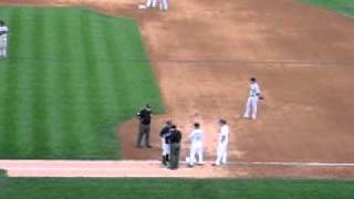 Leyland Throws a Fit at Tiger Game~June 27, 2011