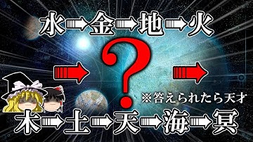 水金地火木土天海 Youtube