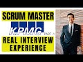 KPMG Scrum Master Situational Interview Questions I Scrum Master interview Questions and Answer