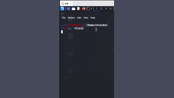How to Create New Files and Write Content #coding #kalilinux #kalilinuxtools