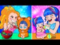 Terrible Maids | Happy Baby vs Sad Baby |So Sad Story Poor Princess Life Chapter 2 Animation