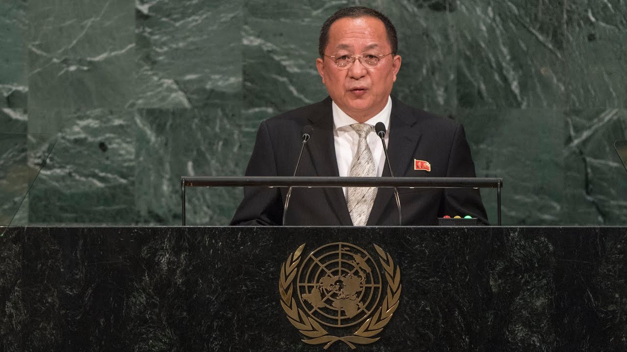 Donald Trump on his own ‘suicide mission’ says North Korea foreign minister - North Korea foreign minister Ri Yong Ho tells the UN general assembly that firing rockets at the US mainland was 'inevitable' after the US president insulted Py