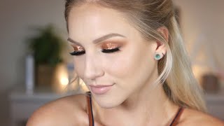 Copper Sparkle Makeup Tutorial | Alison Henry
