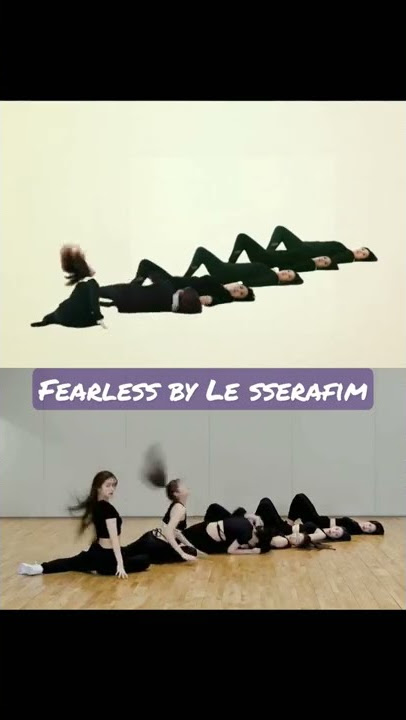 FEARLESS LE SSERAFIM 르세라핌 Dance intro #fearless #lesserafim #dance #shorts #imfearless