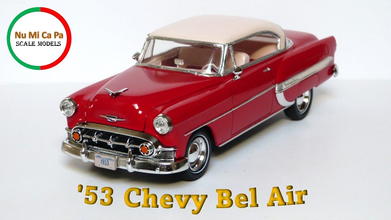 53 Chevy Bel Air, Monogram No. 2781 1/24 Scale Model Kit Build
