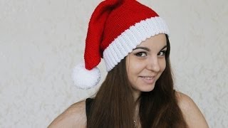 Шапка Санты крючком. МАСТЕР КЛАСС. Часть 1 #SM Шапка Санты крючком. МАСТЕР КЛАСС. Часть 1 #SM