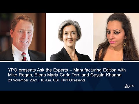 YPO presents Ask the Experts - Manufacturing Edition