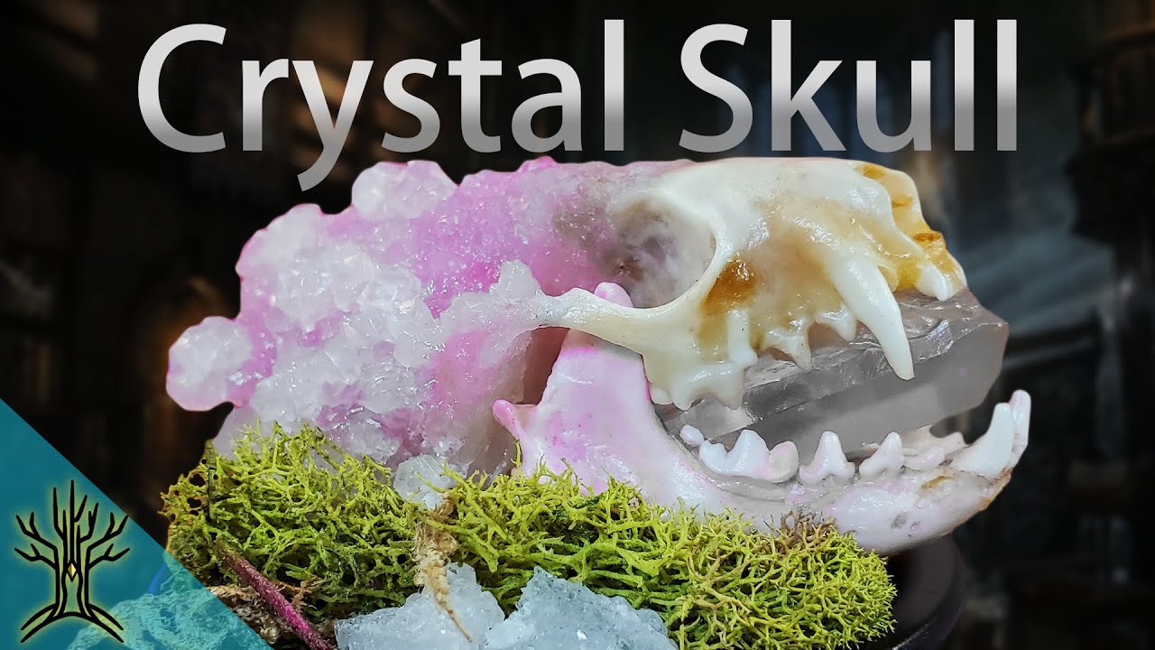 Make a Borax Crystal Skull 