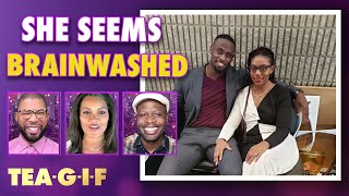 Derrick Jaxn's Wife Calls Out The Haters And Gets Wrecked | Tea-G-I-F