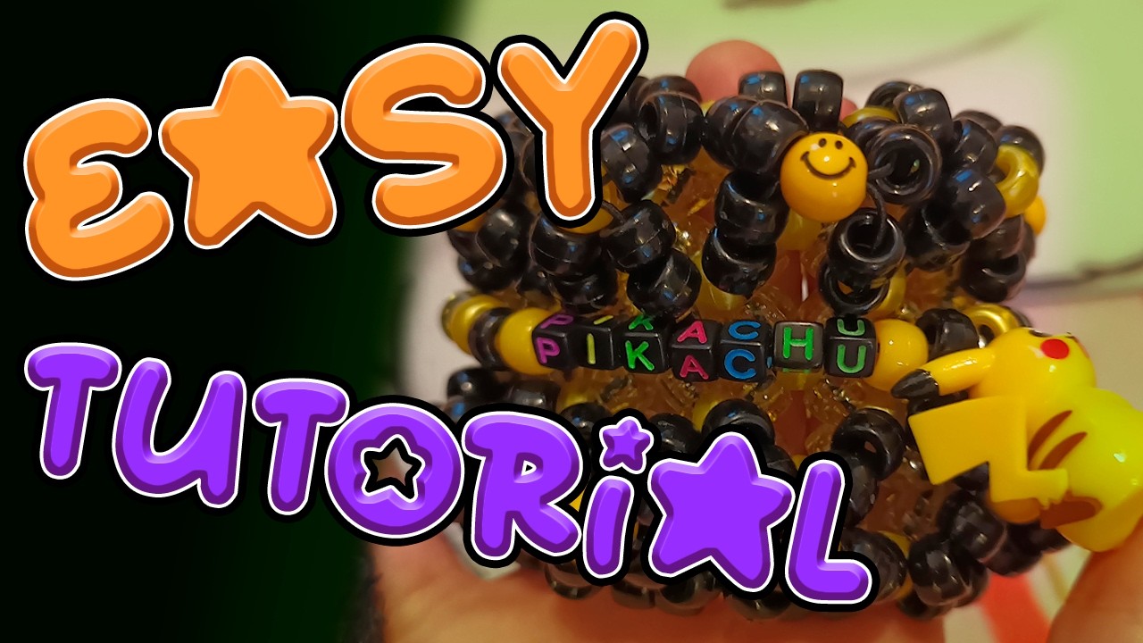 how to make a small rotator kandi cuff // SUPER EASY TUTORIAL