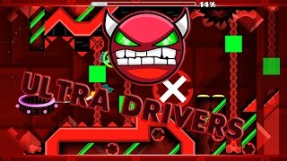 (Geometry Dash) Ultra Drivers (Hard Demon) - By LaserBlitz (All Coins)