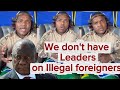 Ngizwe mchunu speak about illegal foreigners and Ramaphosa quiet