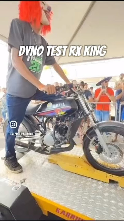 DYNO TEST YAMAHA RX KING TOP SPEED 290 😱 #rxking
