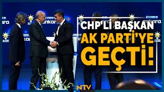 Son Dakika: Chpden İstifa Eden Belediye Başkanı Ak Partiye Geçti Ntv