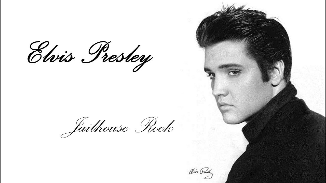 Jailhouse rock Elvis Presley (Lyrics) YouTube