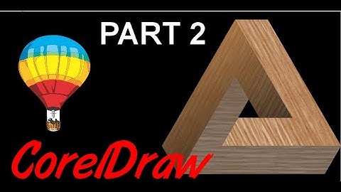 Corel Draw Tips & Tricks 3D triangle and Transparency Docker Part 2