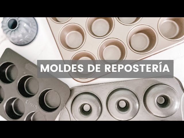 Tipos de moldes de silicona para repostería -canalHOGAR