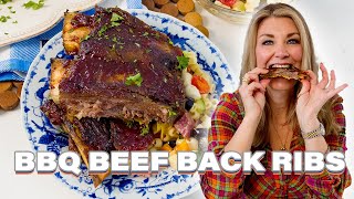 BBQ Beef Back Ribs in the Oven- Melt in Your Mouth Perfection!