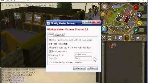 Runescape Thieving Bot