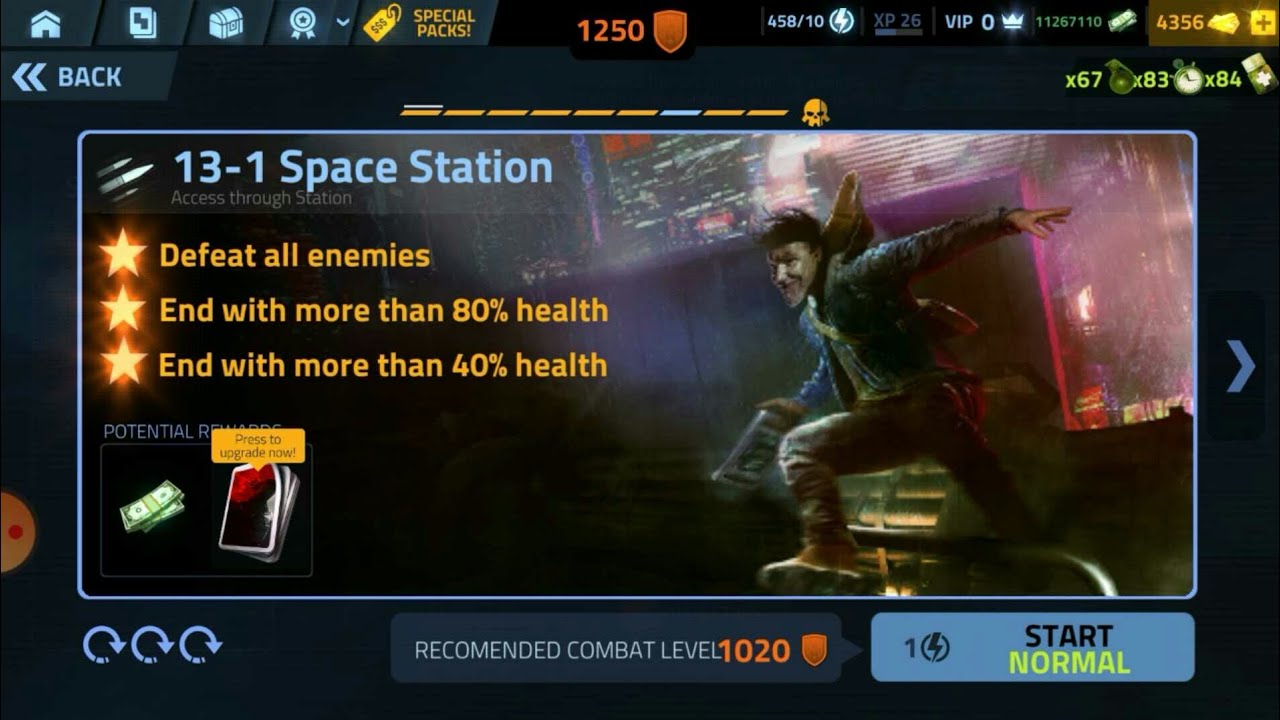 COVER FIRE [mission / misión 13-1] Space Station / Estación Espacial 4⭐