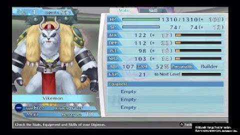 Digimon Story: Cyber Sleuth - HM_Vikemon